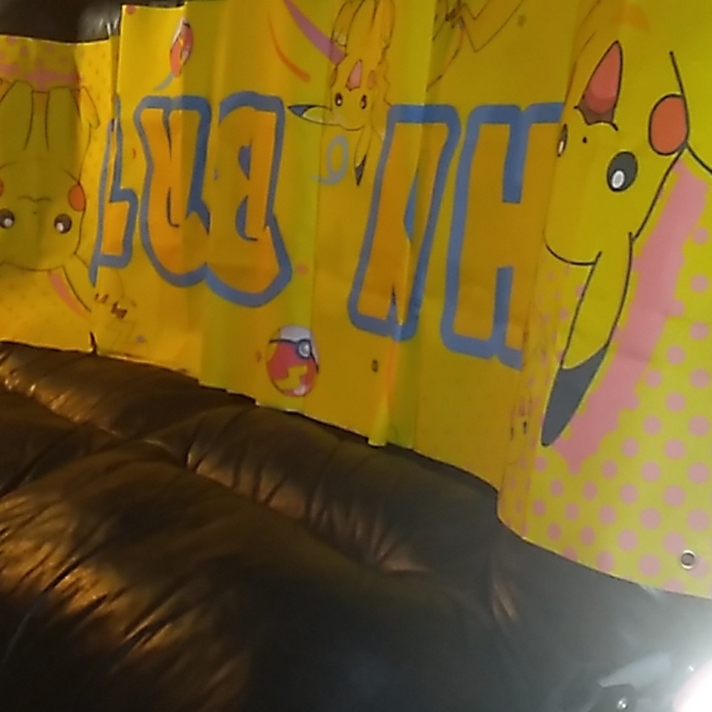 VINYL POKÉMON "Happy Birthday" Sign-120 inches x 20 inch (10 Feet Long)